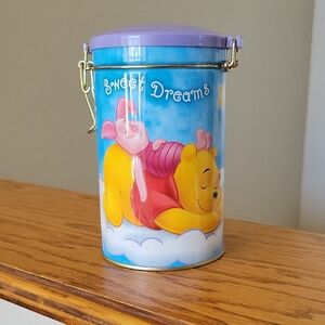 vtg Winnie the Pooh Sweet Dreams Tin